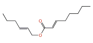 (E)-2-Hexenyl (E)-2-octenoate